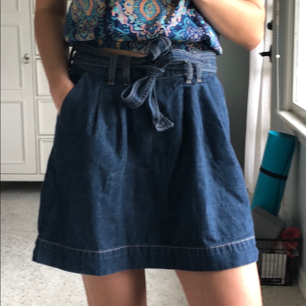 Denim skirt